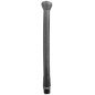 Siliconen anale douche stopper 27 cm van All Black – foto 1
