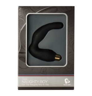 ROCKS-OFF Naughty-Boy Anal Vibrating Massager for Men 10 cm – image 2