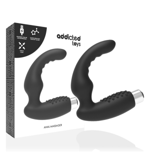 ADDICTED TOYS ładowany wibrator prostaty Model 2, czarny, 11 cm – zdjęcie 2