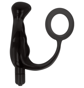 ADDICTED TOYS Prostatavibrator schwarz 10 cm
