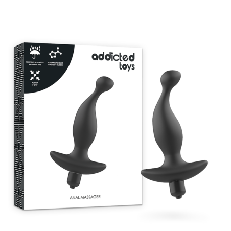 ADDICTED TOYS vibrating anal massager 15 cm – image 2