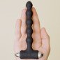 ROCKS-OFF Petite Sensations vibrierender Analplug mit Perlenstruktur – Bild 2