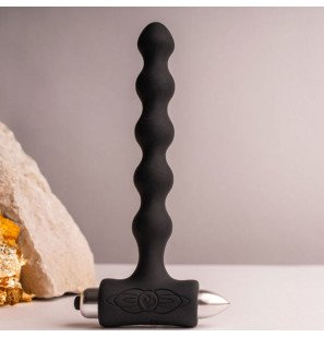 ROCKS-OFF Petite Sensations vibrierender Analplug mit Perlenstruktur – Bild 9