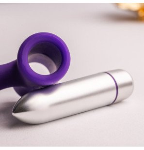 ROCKS-OFF Petite Sensations Teazer anal plug vibrator 124 mm purple – image 5