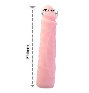 Gode réaliste en silicone Baile de 23 cm – photo 2