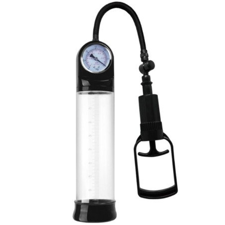 Pretty Love erectiepomp met barometer voor gecontroleerd intiem comfort