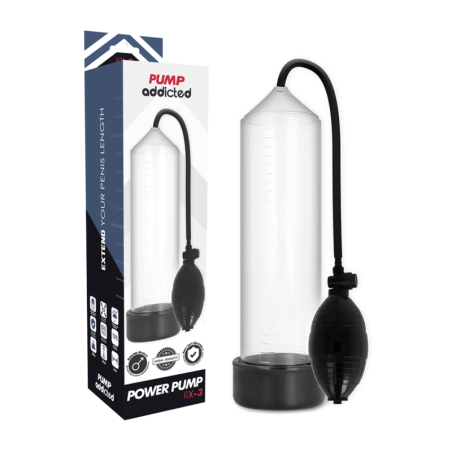 Erectiepomp 23 cm voor intieme wellness van PUMP ADDICTED
