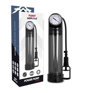 PUMP ADDICTED erectiepomp voor intieme wellness, 20 cm