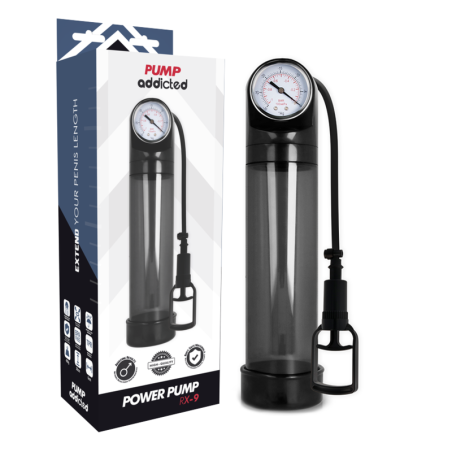 PUMP ADDICTED erectiepomp voor intieme wellness, 20 cm