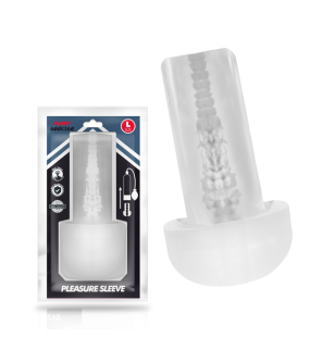 PUMP ADDICTED Pleasure Sleeve – masturbator, rozmiar L – zdjęcie 1