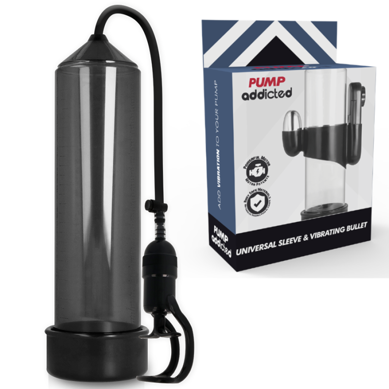 PUMP ADDICTED RX5 Erection Pump with Vibrator 23 cm – image 1