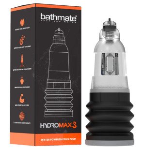 Bathmate Hydromax 3 transparente Penispumpe für intime Wellness