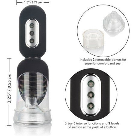 CALEXOTICS Automatische penispomp 13,25 cm voor intieme wellness