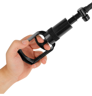 Intense Black Penis Pump, 20 cm, for Intimate Wellness – image 6