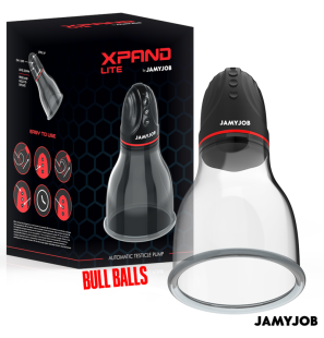 Automatische testikelpomp JAMYJOB Xpand Lite met 3 zuigniveaus