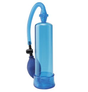 PUMP WORX blauwe erectiepomp voor beginners