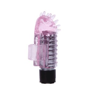 Mini vibromasseur à doigt en silicone BAILE 7,5 cm – photo 2