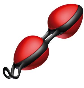 JOYDIVISION Joyballs boules vaginales 10 cm noires et rouges – photo 1