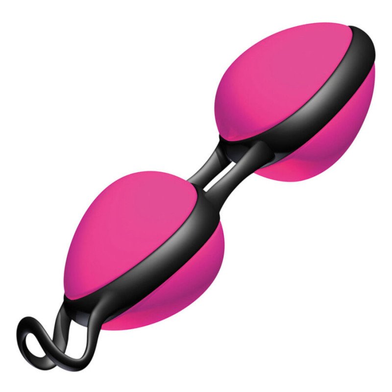 JOYDIVISION vaginal balls, black and pink, 10 cm – image 1