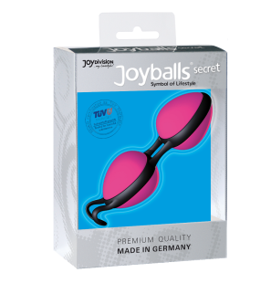JOYDIVISION vaginal balls, black and pink, 10 cm – image 3