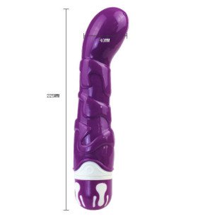 Dildo réaliste Baile de 22 cm avec 10 rythmes, violet – photo 2