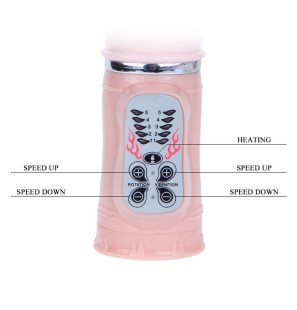 BAILE Rabbit vibrator 27 cm with rotating function – image 11