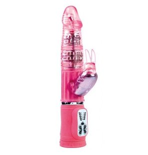 Vibromasseur rabbit rotatif 27 cm BAILE Passie Rock Bunny – photo 1