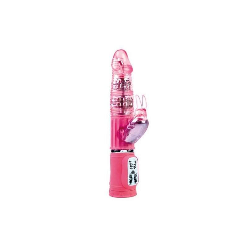 Vibromasseur rabbit rotatif 27 cm BAILE Passie Rock Bunny – photo 1