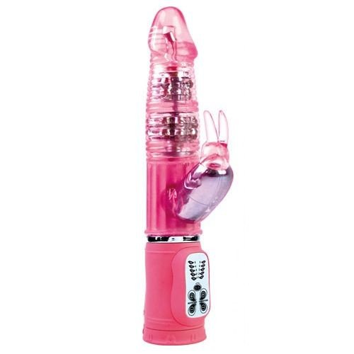 Vibromasseur rabbit rotatif 27 cm BAILE Passie Rock Bunny – photo 1