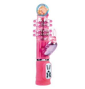Vibromasseur rabbit rotatif 27 cm BAILE Passie Rock Bunny – photo 3
