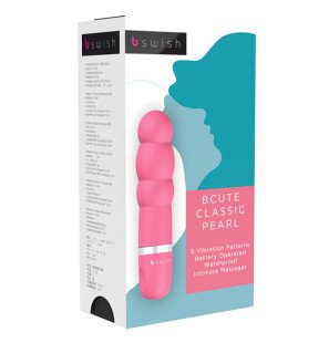 B SWISH Massagegerät in Perlmuttrosa, 11 cm, für intime Wellness – Bild 2