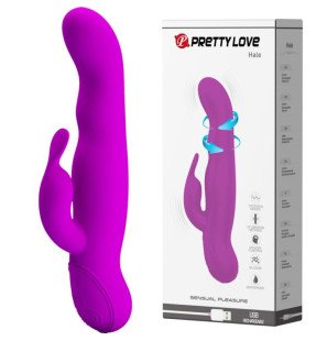 Vibromasseur rotatif lilas Pretty Love de 23,1 cm – photo 2