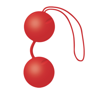 Vaginale balletjes JOYDIVISION JOYBALLS 3,5 cm rood – foto 1