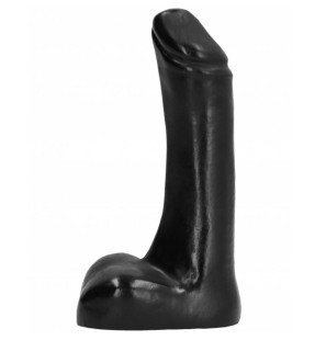 Godemiché noir compact de 9 cm à la surface lisse – photo 2