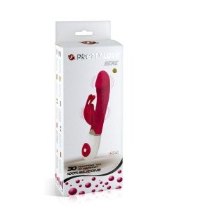 Pretty Love Flirtatie rabbit vibrator, 20,4 cm – image 3