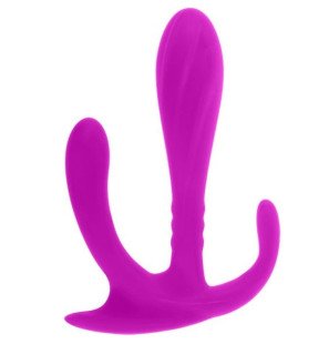 Pretty Love Edgar dildo met dubbele stimulatie 11 cm