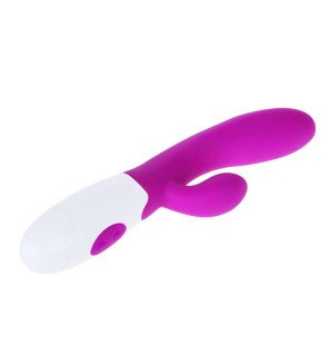 Pretty Love Alvis vibrator with clitoral stimulator, 20 cm – image 3