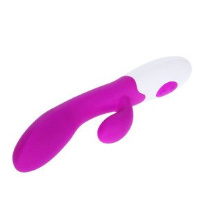 Pretty Love Alvis vibrator with clitoral stimulator, 20 cm – image 4