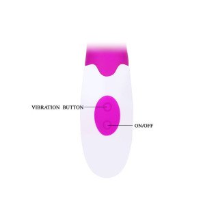 Pretty Love Alvis vibrator with clitoral stimulator, 20 cm – image 7