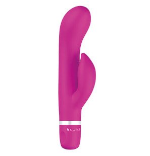 B SWISH Klasyczny wibrator typu rabbit Cerise do stymulacji intymnej – zdjęcie 1