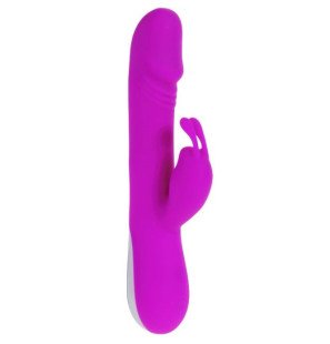 Wibrator Pretty Love Robert ze stymulatorem łechtaczki 210 mm – zdjęcie 1