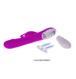 Wibrator Pretty Love Robert ze stymulatorem łechtaczki 210 mm – zdjęcie 5