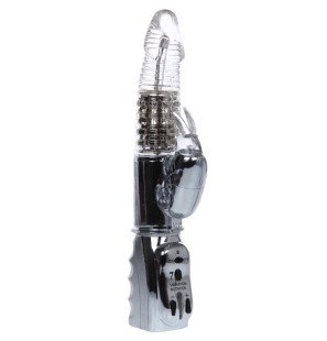 Transparante roterende vibrator Baile Amour Missile 26,5 cm – foto 1