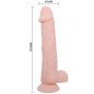Gode réaliste avec ventouse et texture 22 cm – photo 4 Gode réaliste avec ventouse et texture 22 cm – photo 4
