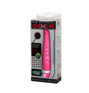 Baile Realistic G-spot Vibrator, Pink, 21,8 cm – image 8