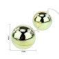 Vibromasseur doré à boules chinoises Baile 3,2 cm – photo 4