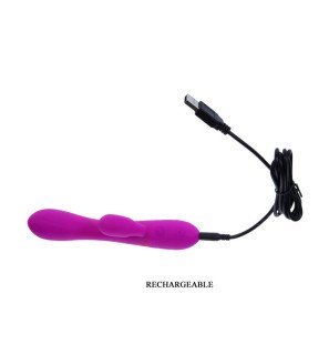 Pretty Love Slimme Victor Vibrator mit Klitorisstimulator 170 mm – Bild 8