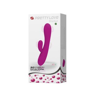 Pretty Love Slimme Victor Vibrator mit Klitorisstimulator 170 mm – Bild 10