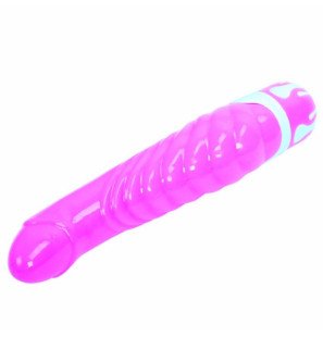 Realistic lilac G-spot dildo 21,8 cm – image 3