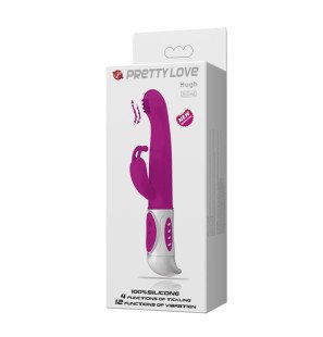 Pretty Love slimme rabbit vibrator lila 3,2 cm – foto 9